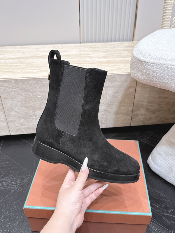LP Chelsea Boots 3.5CM Black Suede 954491
