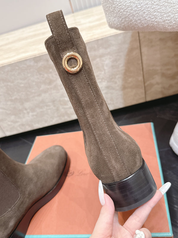 LP Chelsea Boots 3.5CM Taupe Grey Suede 954490