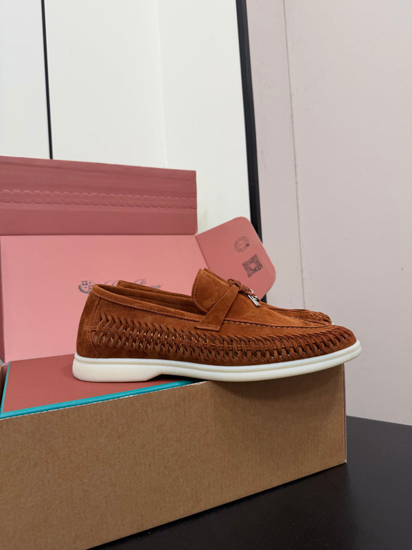 LP Summer Charms Walk Loafers Brown Suede 984724