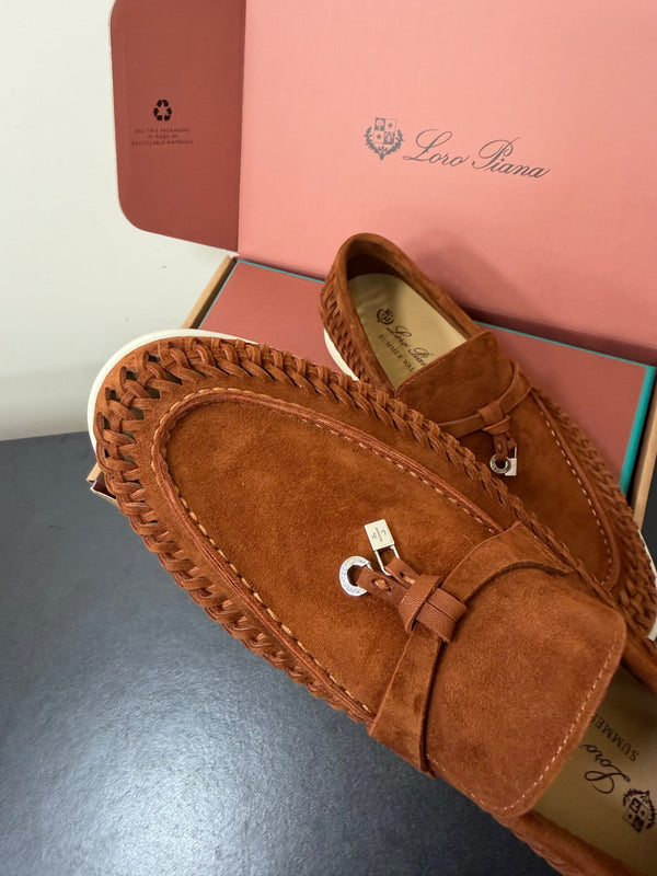 LP Summer Charms Walk Loafers Brown Suede 984724