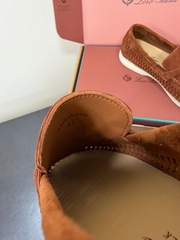 LP Summer Charms Walk Loafers Brown Suede 984724