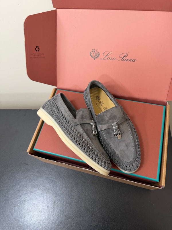 LP Summer Charms Walk Loafers Grey Suede 984721