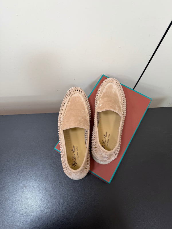 LP Summer Walk Loafers Pink Suede 984717