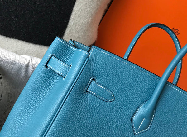 HM BIRKIN 35CM BLUE TOGO LEATHER GOLD HARDWARE