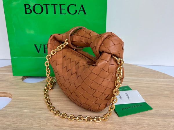 mini jodie 28 brown lambskin