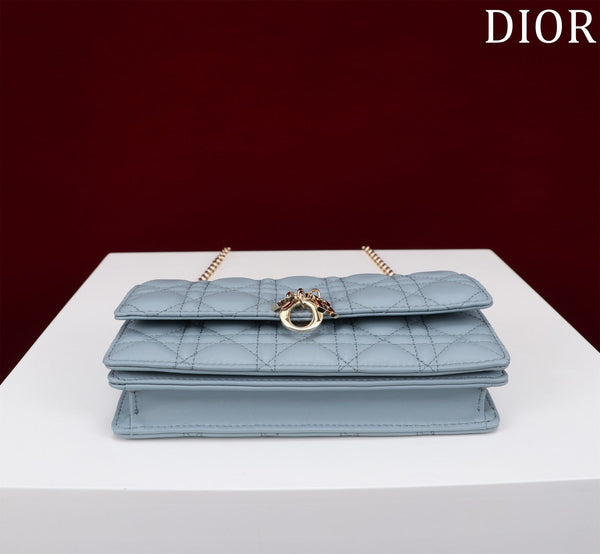 my cd mini 21 rock gray lambskin