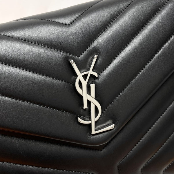 YSL Large Loulou Bag 31cm Black Lambskin SHW