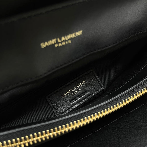 YSL Large Loulou Bag 31cm Black Lambskin GHW