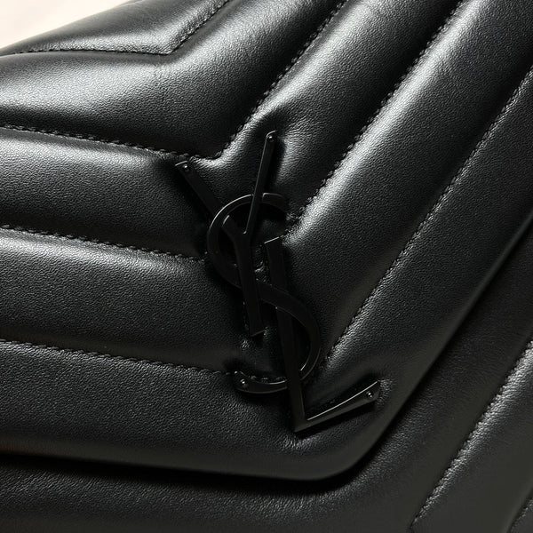 YSL Large Loulou Bag 31cm Full Black Lambskin