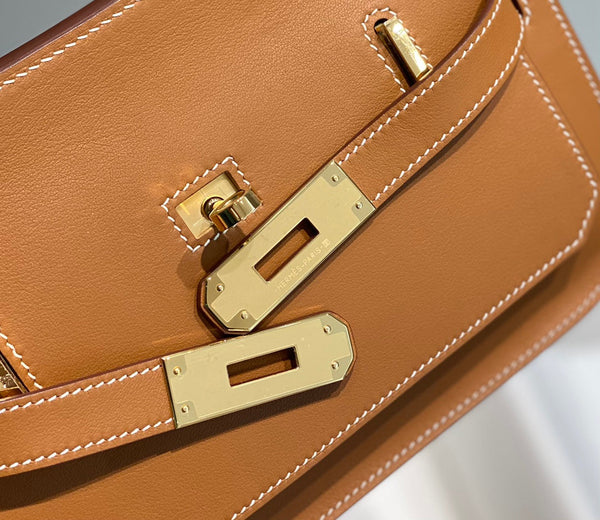 HM JYPSIÈRE MINI 23 BRONZE SWIFTSKIN GOLD HARDWARE