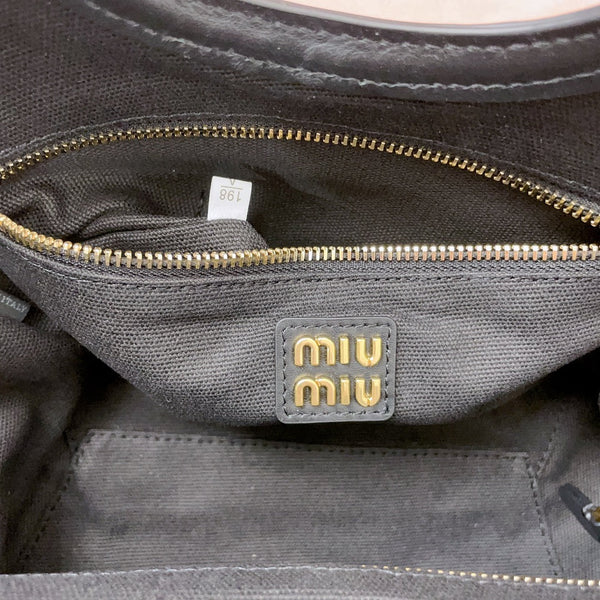 IVY HANDBAG 22 IN BLACK CANVAS