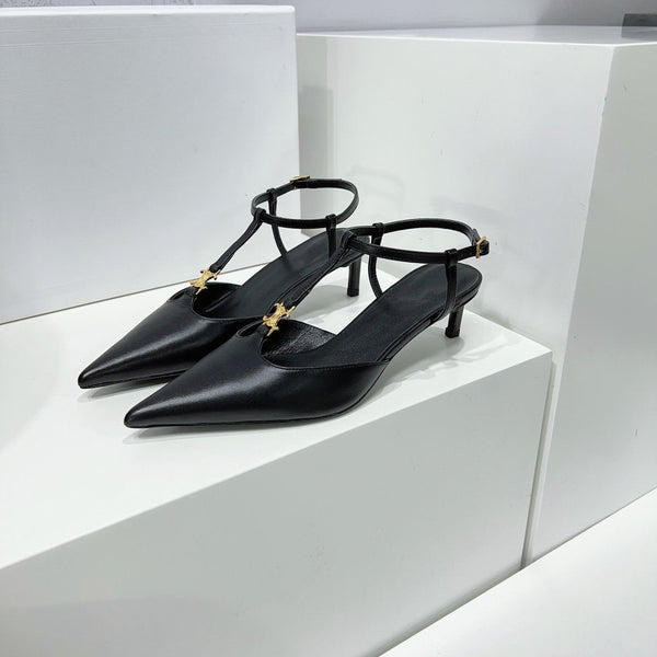cl kitten t-bar 75 black calfskin