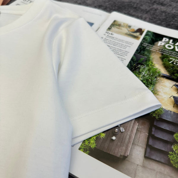 Miu SS26 Short-Sleeve T-Shirt Cotton 350689