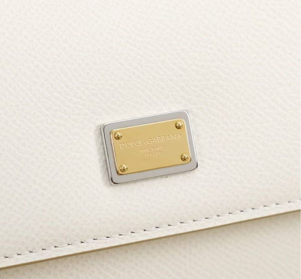 DB Sicily Bag White Dauphine Calfskin