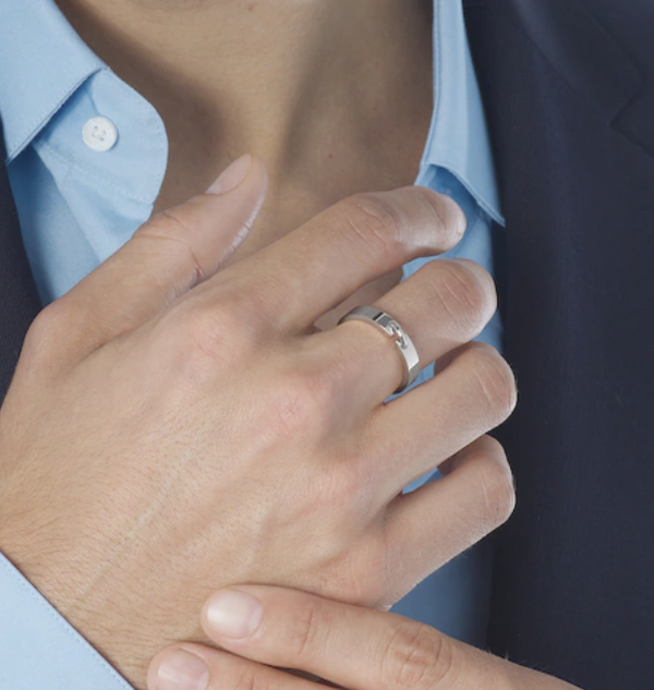 ALLIANCE LIENS ÉVIDENCE 4MM RING