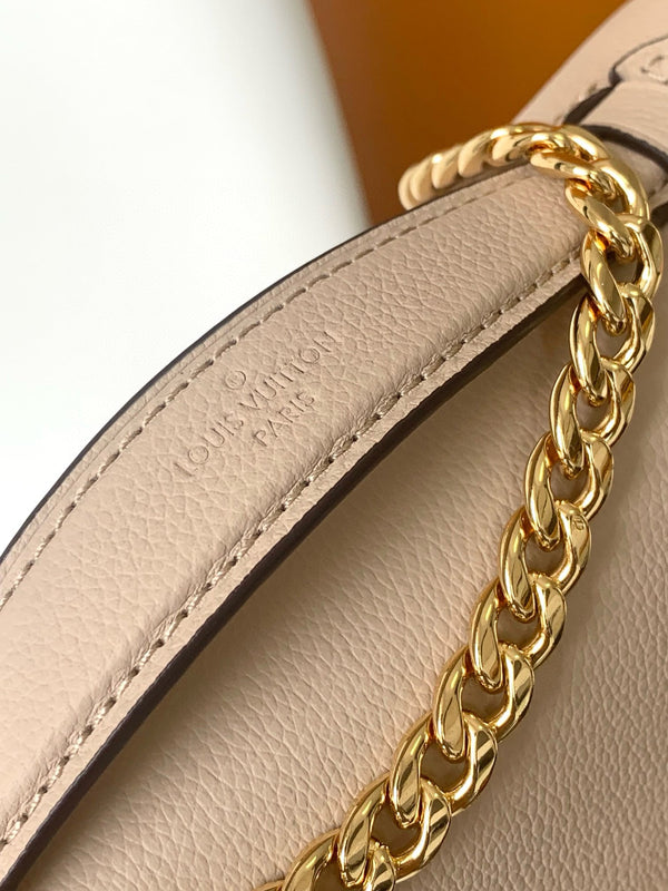 oxford lockme 22cm greige calfskin