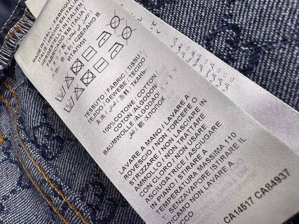 GG Blue Denim Short