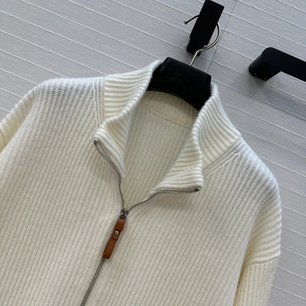 HM 25 Jacket White Wool 02648