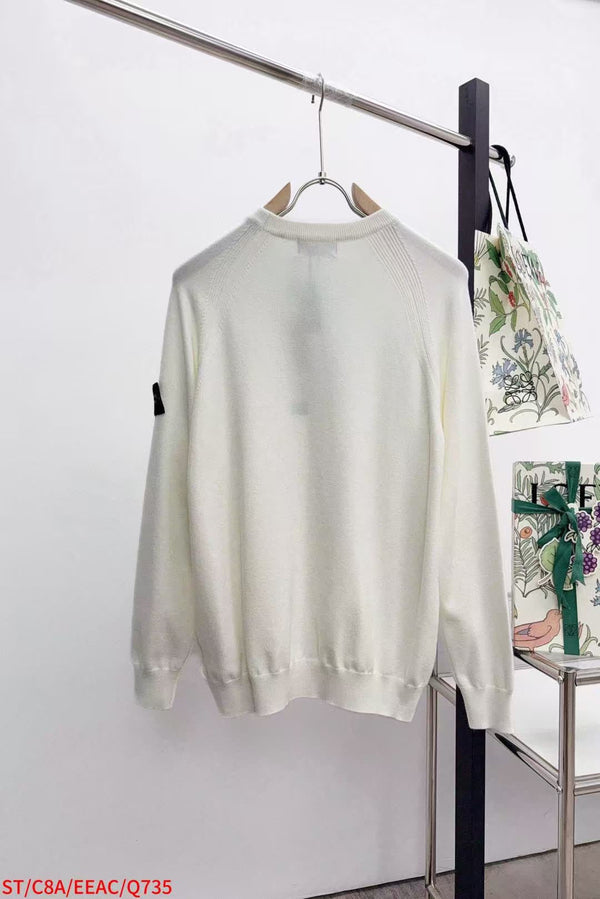 Stone Island 2025 Geelong Wool Crew Neck Jumper