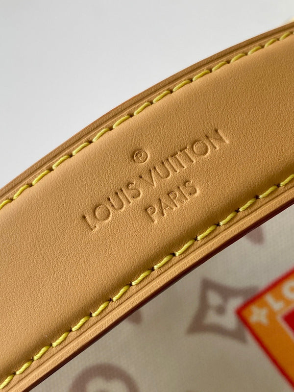 Louis Vuitton 2025 Side Trunk MM Bag Multicolor Canvas Leather