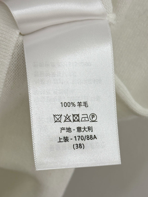 CD 2026 Letter Star Slim Fit Knit Vest Wool 516712