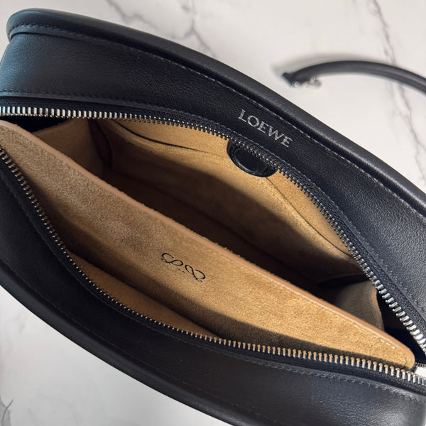 LOEWE Amazona 180 Bag 24.5cm Black Soft Calfskin