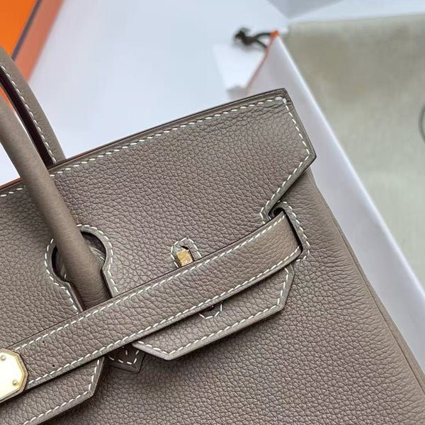 HM BIRKIN 25CM TAUPE TOGO LEATHER GOLD HARDWARE