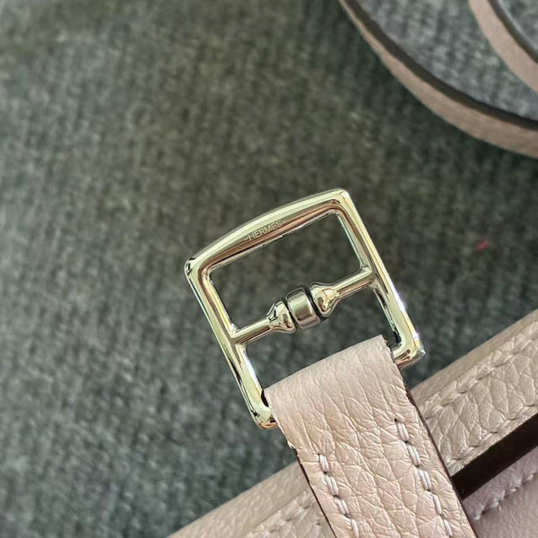 HM Halzan 25 Bag Muted Pink Taurillon Leather