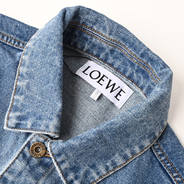 LW Anagram Denim Jacket Mid Blue Denim