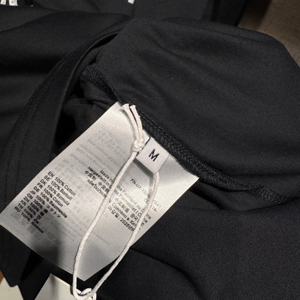 Acne Stockholm Long Sleeve T-Shirt Black Cotton