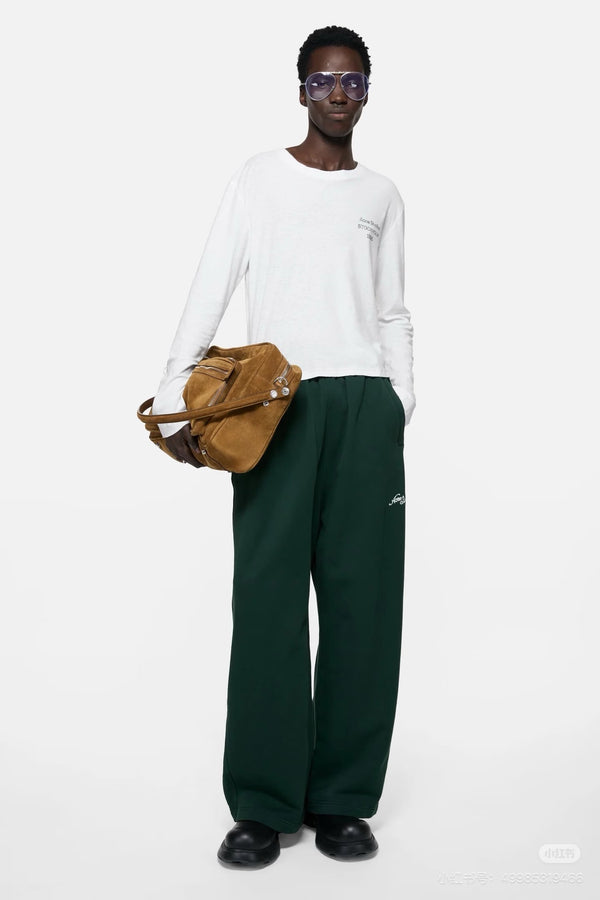 Acne Stockholm 1996 Long-Sleeved T-Shirt White Cotton