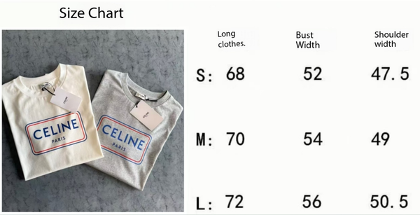 Celine SS26 Print Short-Sleeve Tee Cotton 350471