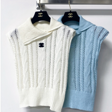 CC 2026 Knit Sweater Vest Laine Wool 315615
