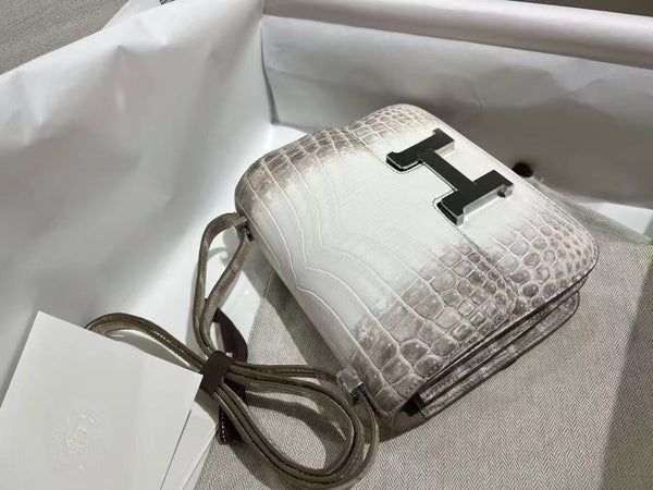 HM Constance Bag 18cm Himalaya Crocodile Leather (15 days production)