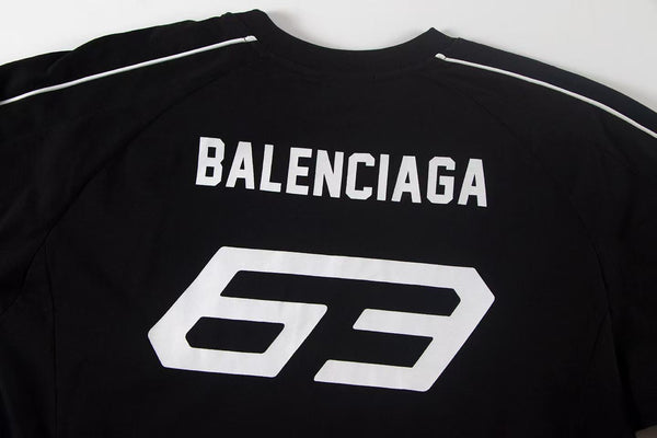 Balenciaga Automobili Lamborghini Soccer T-shirt Cotton