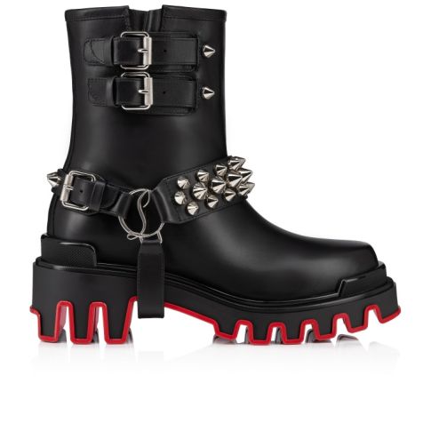 CL Dune Bike Low Boots Calf Leather Black