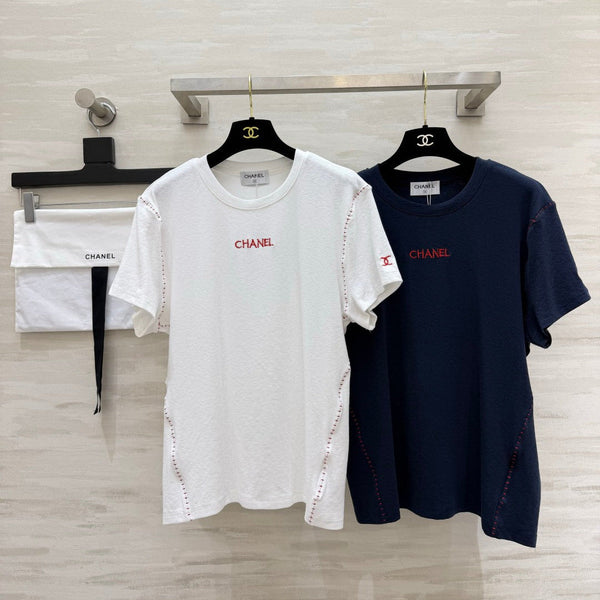 CC 2026 Hand-stitched Short-Sleeve T-Shirt Cotton 666402