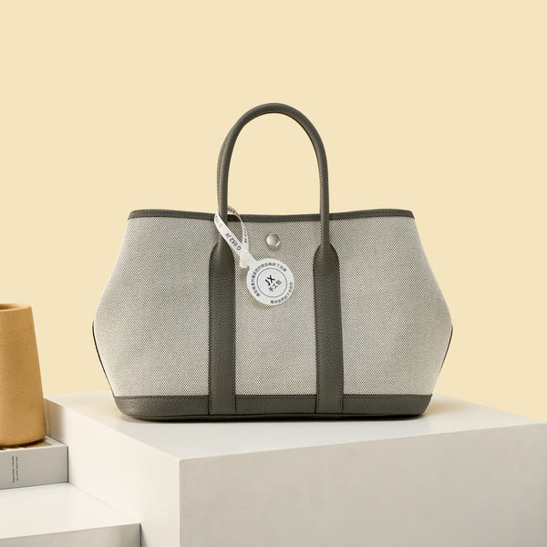 High-end Hermes 2026 Garden Party 23cm Bag Dutch Leather Canvas