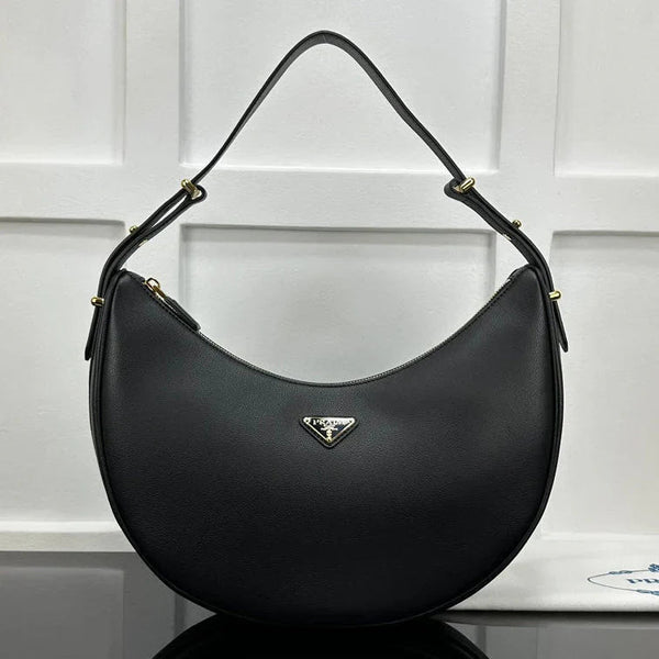 Prad 2026 Arque Shoulder Bag 35cm Calfskin