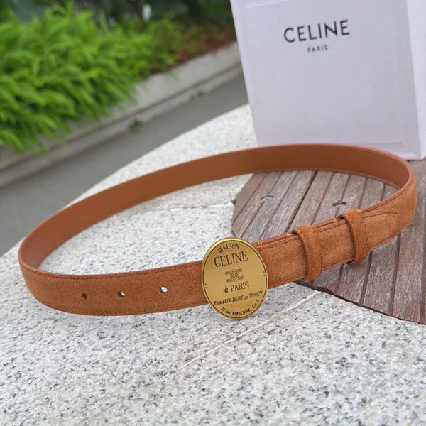 CL 2026 Belt 2.5cm Suede