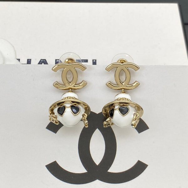Chanel CC Robot Gabrielle Doll Earrings