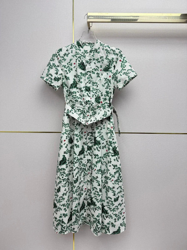 CD 2026 Floral Dress Polyester 396926