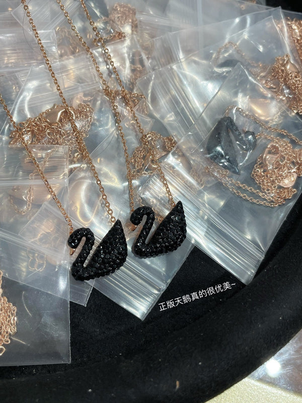 Swarovski Necklace Black