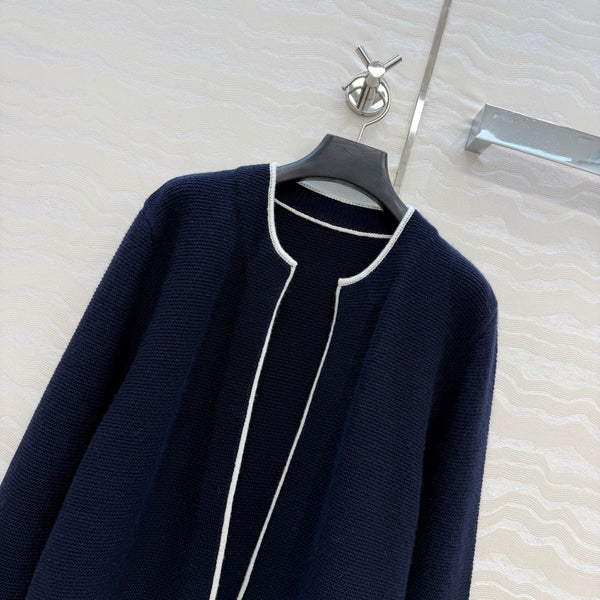 CC 2026 Sweaters Navy Wool 413034