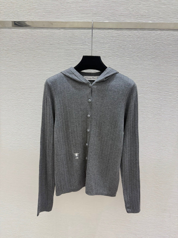 CD 2026 Hooded Cardigan Wool 913545