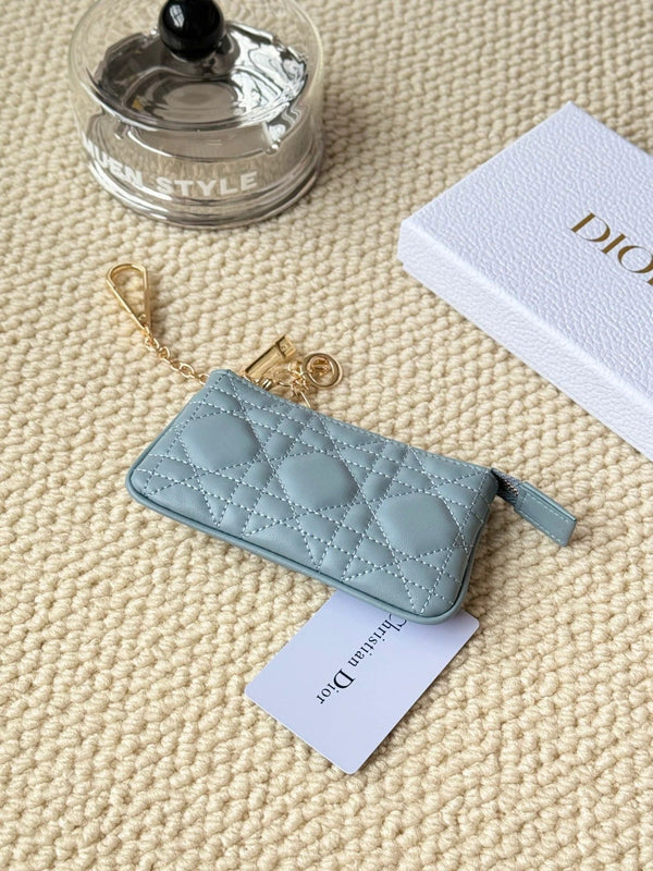 CD 2026 Key Pouch 14.5cm Lambskin