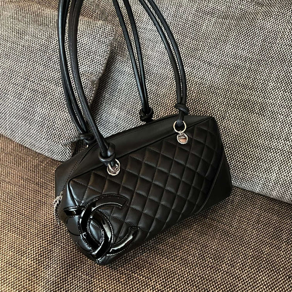 CC 2026 Cambon Ligne Bowling Bag 27cm Calfskin