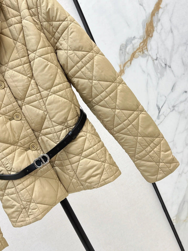 CD 2026 Cannage Quilted Jacket Down Nylon 773944