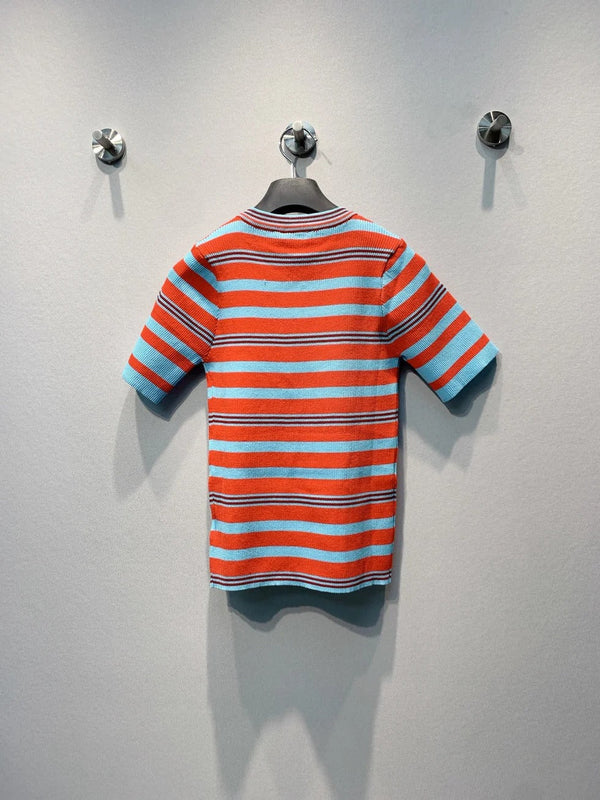 CC 2026 Shirt Orange Blue Wool 402073