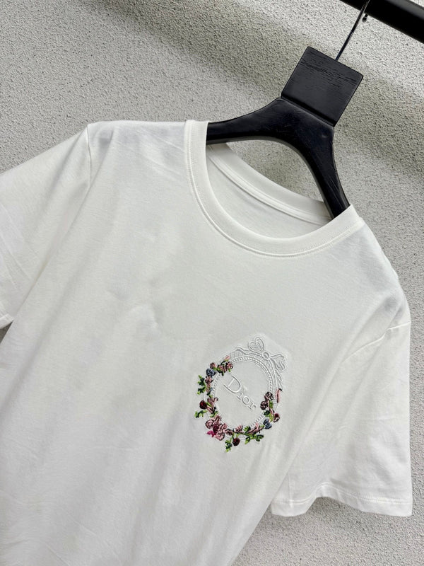 CD Vest Shirt White Cotton 400997